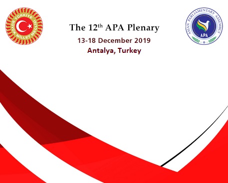 The 12th APA Plenary to be held in Antalya